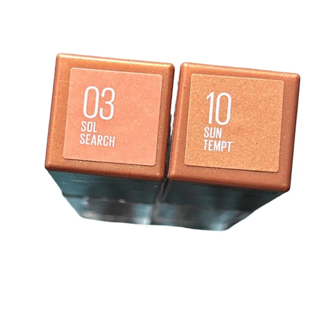 Maybelline Sunkisser Liquid Blush Duo NWT Sol Search Sun Tempt